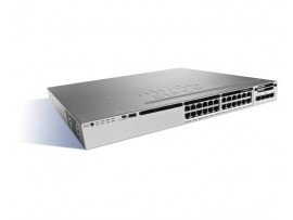 Cisco Catalyst 3850 24 Port PoE IP Base, WS-C3850-24P-S